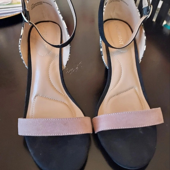 Lane Bryant Ankle-Strap High Heel Size 10W - Picture 1 of 9